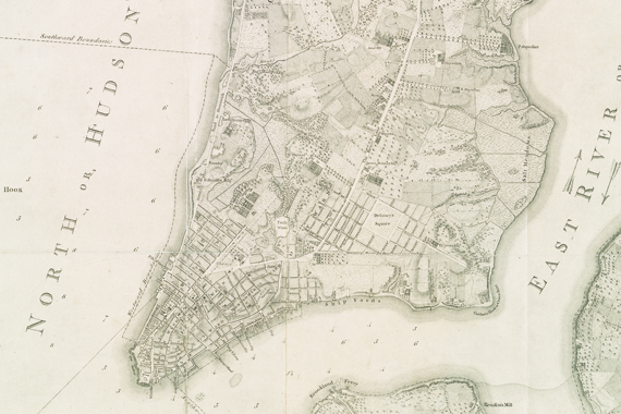 Colonial New York: The Ratzer Map, 1776 (Detail)